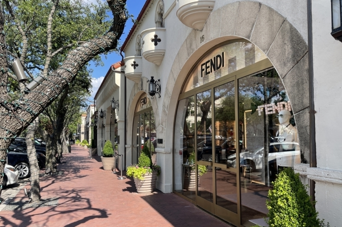 Highland Park Village is one of the best places to shop in Dallas